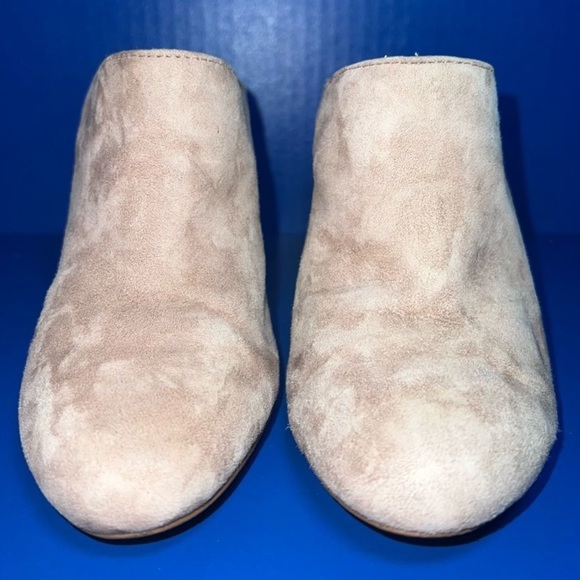 Steve Madden Womens Stela Suede Heeled Mules in Dusty Pink 7.5M - Picture 2 of 4